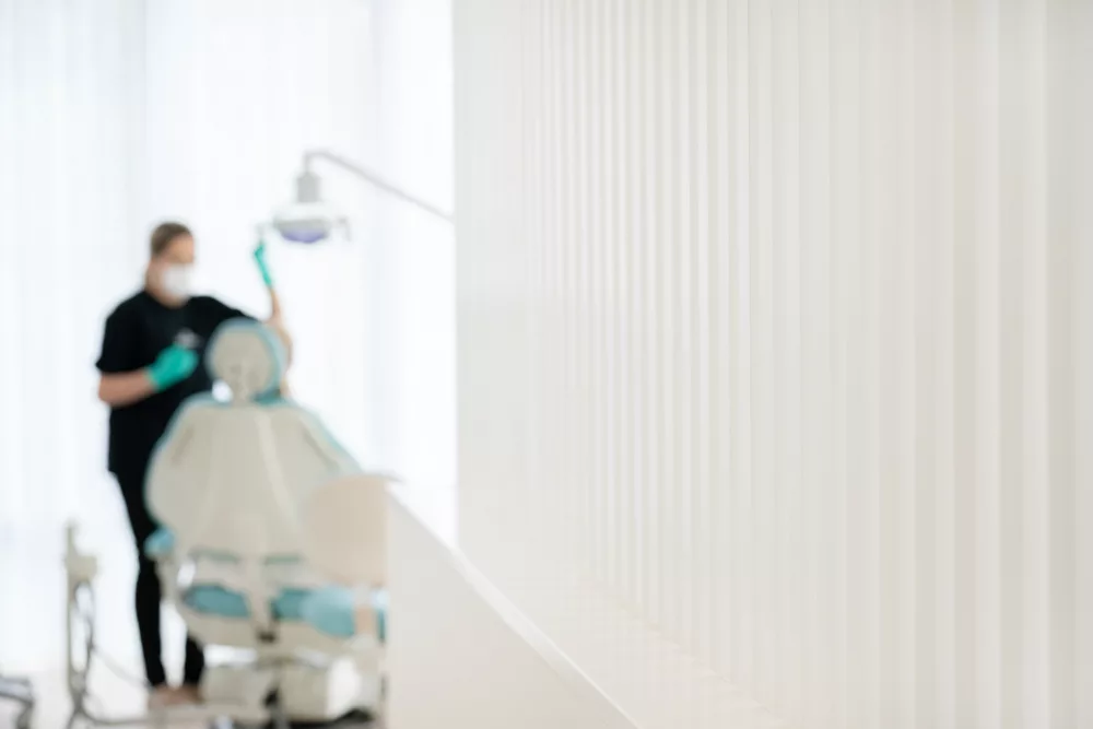Setting up a treatment bay at Milk Orthodontics Newmarket