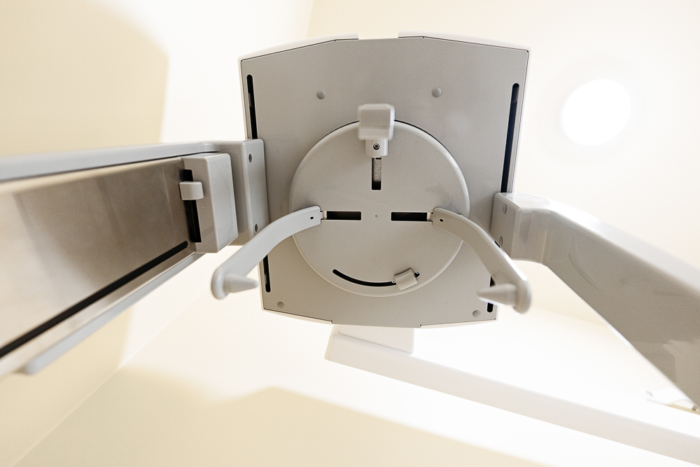 Close-up of the digital X-ray imaging equipment at Milk Orthodontics