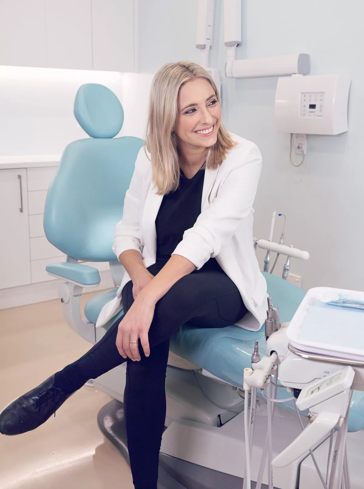 Dr Shaz MacAvoy, specialist orthodontist and founder of Milk Orthodontics Auckland